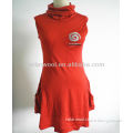 Women's merino wool Red Knitted skirt